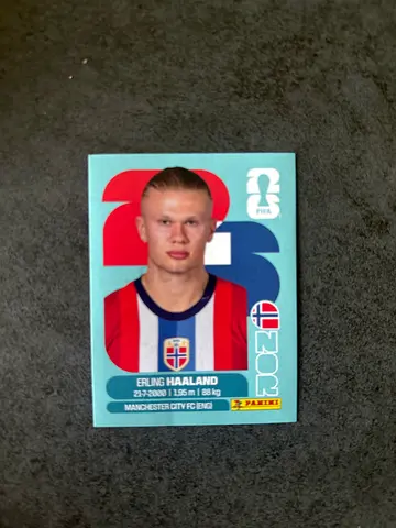 Panini 2026 Erling Haaland Sticker