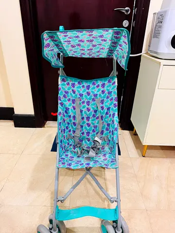 Lightweight umbrella stroller with sun canopy - good condition