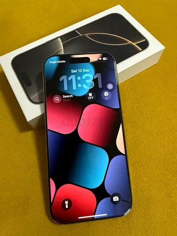 iPhone 16 pro 256 GB Natural Titanium physical sim & e-sim (TDRA)