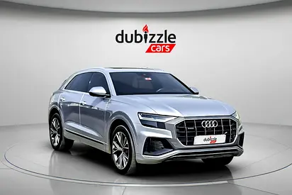 AED 1900/month | 2020 Audi Q8 55 TFSI Quattro | GCC Specs | Ref#522000