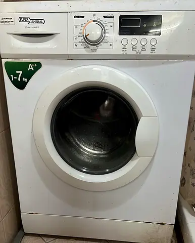 Used Super General 7kg Front Load Washing Machine - Working Condition