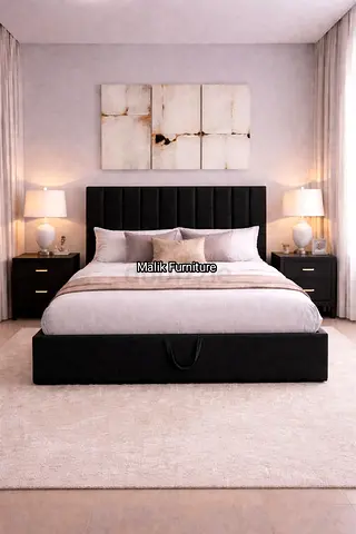 Brand new king size bed storage bed good quality king bed