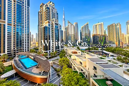 Burj Khalifa View | 3 Bed+Maid | Spacious