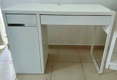 Study Table - White