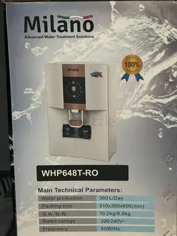 Milano WHP648T RO Water Purifier - Good Working Condition