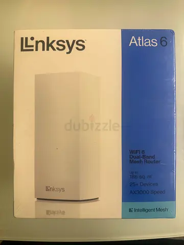 Linksys Atlas 6 Mesh Wi-Fi 6 Router (New in Box)