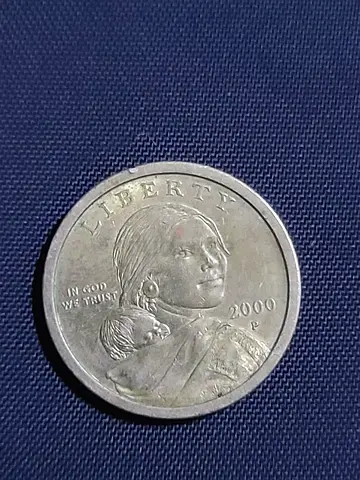 Sacagawea / Native American US Dollar Coin (2000) - Single Coin