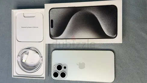 Iphone 15 promax (256GB) White titanium