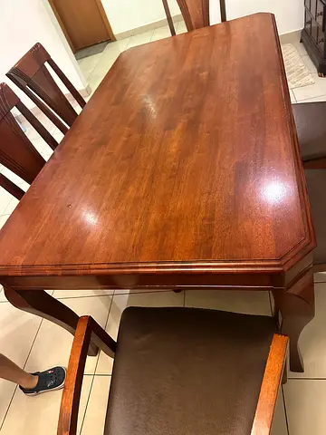 Dining table set 6 seater