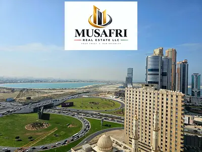1BHK NEAR NESTO 42K 2 BATH, PARKING FREE, GYM POOL FREE, BALCONY NAHDA SHARJAH