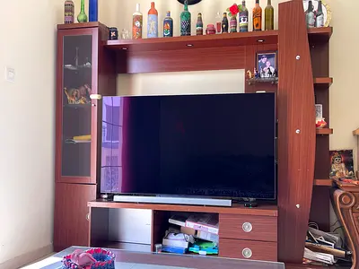 Wooden TV stand