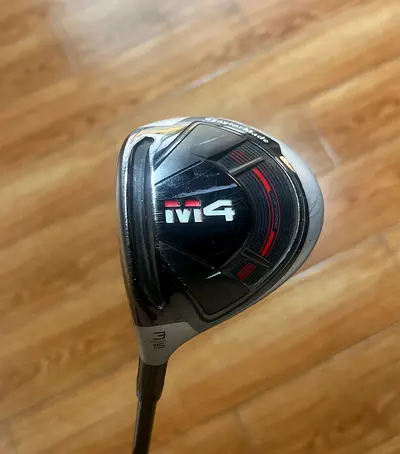 Left hand TaylorMade M4 3-wood (15°) — Good condition