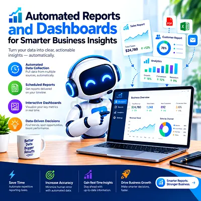 Automated Reports and Dashboards for Smarter Business Insights