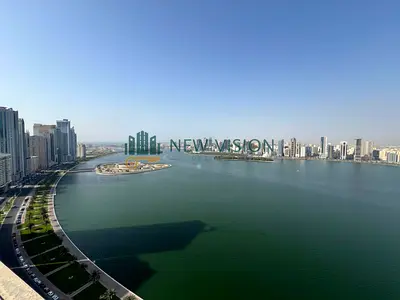 Parking | Gym & Pool | Sea View | Master Rooms | Maid Room | Wardrobes | First Row on Al Majaz Corn