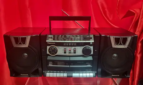 National Panasonic Cassette and Radio 1989