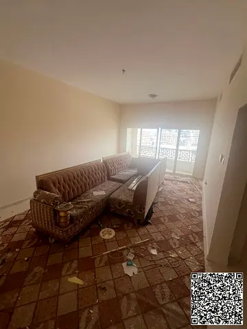 A spacious two-bedroom apartment is available for annual rent in Al Bustan, Ajman, in a convenient and family-friendly location close to Ajman Bus Sta