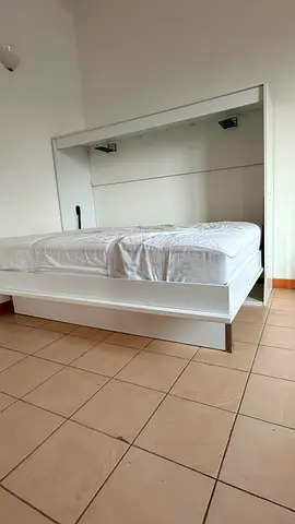 Custom made Murphy bed - wall mounted bed - foldable bed - wall bed - Good Condition