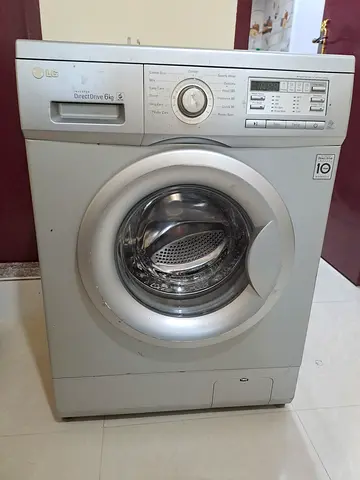 LG front-load washing machine 6kg - excellent working condition