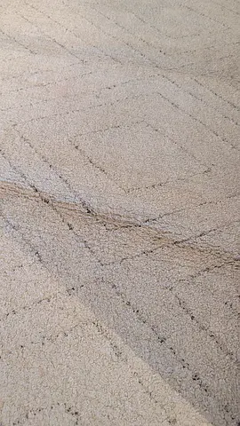 IKEA textured area rug with subtle geometric pattern — good condition