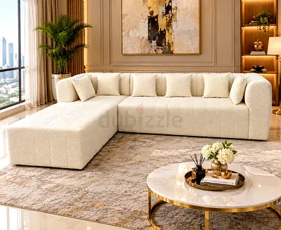 Premium Living Room Corner Sofa
Upgrade your living room with this premium corner sofa featuring spa
