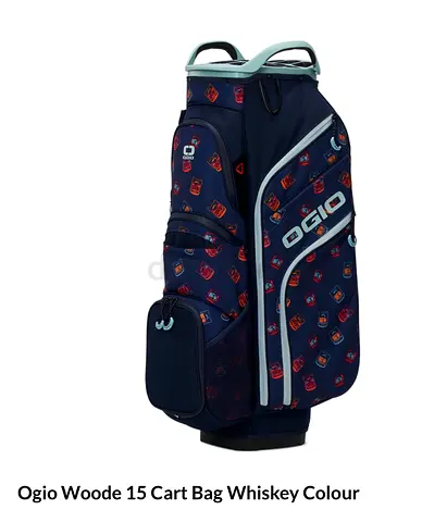 Ogio 15-Top Cart Golf Bag - Whiskey Colour