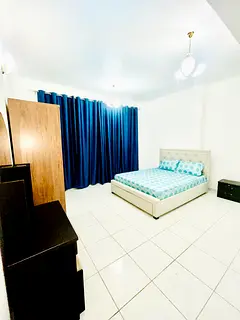 Luxury master bedroom available in Sheikh Zayed Road area