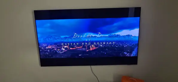 Samsung 65" Flat Panel LED TV - Good Working Condition, Wall Mounted