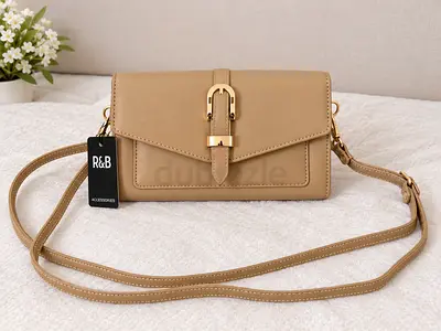 R&B Beige Shoulder Bag