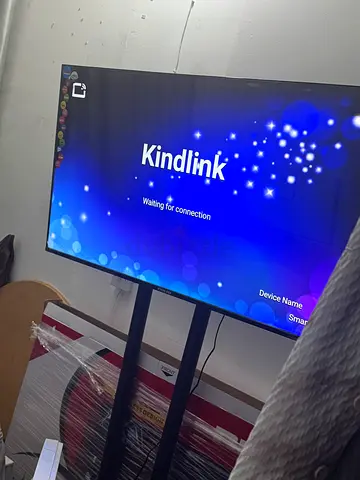 55-inch LED TV on stand - Good working condition