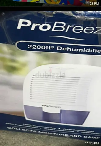 Pro Breeze 1500ml Mini Dehumidifier – Ultra-Quiet Home & Office Moisture Absorber