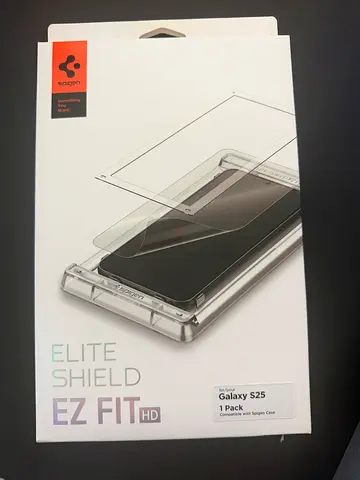Spigen Elite Shield EZ Fit HD Screen Protector for Samsung Galaxy S25 - Brand New