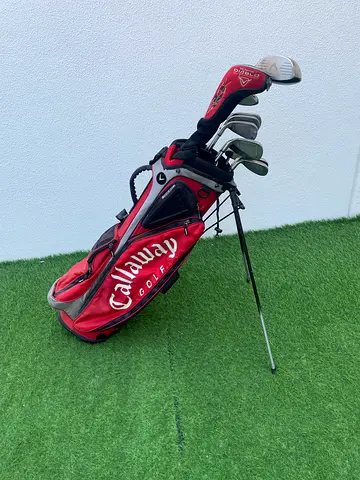 Men’s Beginner Callaway Golf Set with Lightweight Stand Bag