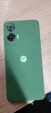 Green Motorola smartphone - good condition, dual rear cameras
