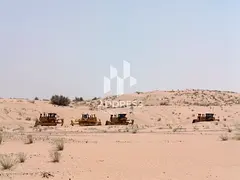Prime investment plot in Al Belidah 2, Sharjah, directly opposite the park, easy access from the pro