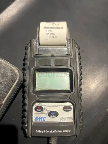 DHC RT777 Battery & Electrical System Analyzer with Printer – Clean Condition 🔋🖨️