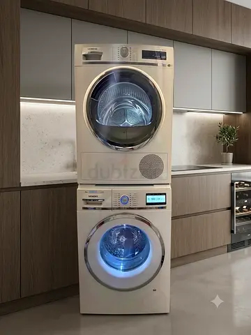 Siemens iQ800 Washer & iQ700 Smart Dryer Set – Premium Laundry Appliances