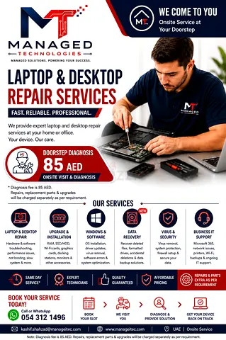 Laptop repair on your Doorstep