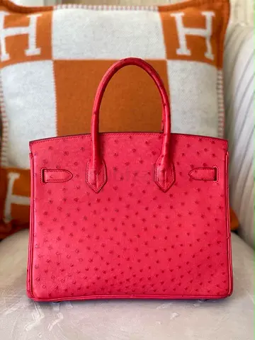 HERMÈS BIRKIN 30 OSTRICH - FULL DOCUMENTATION