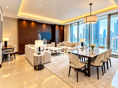 Burj & Fountain View | Furnished | High Floor