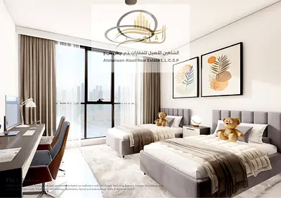 Pay 15% Down Payment + 1% Monthly Installment and Own a 2-Bedroom Apartment in Al Khan – Sharjah | Direct View of Al Khan Lagoon & Al Khan Island 📍