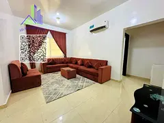 Very clean, newly furnished 2-bedroom apartment in Al Mowaihat 2, with 2 bathrooms and free parking,