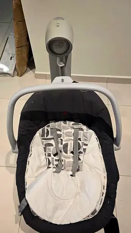 Joie Serina 2in1 Baby Swing & Rocker — Grey / Electronic