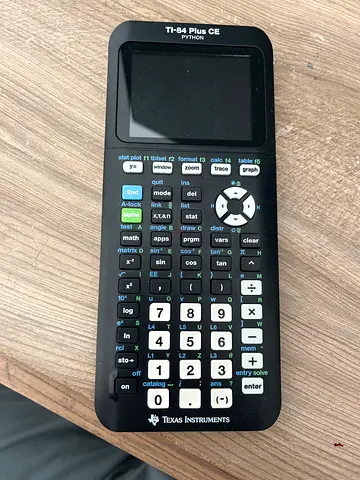 TI-84 Plus CE Graphing Calculator - Good Working Condition