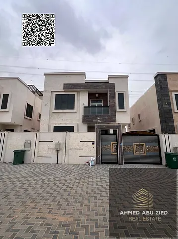 اجمل وارقي فيلا ,5 غرف نوم ماستر,مجلس واسع وصاله وخرفه  خادمه,مطبخ تحضيري وستور,تكيف مركزي,مظله للسيارات وارتداد ,موقع مميز مقابل شارع محمد بن زايد,