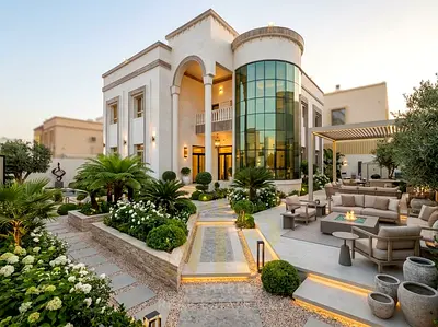 Villa for Sale in Al Yasmeen – Ajman | 5 Master Bedrooms | Two Floors | Large Yard | 6,200 sq. ft.