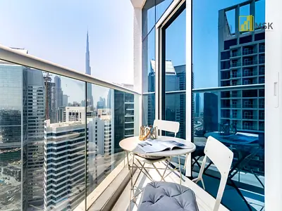 Canal-View | Burj Khalifa View | Fully Furnished