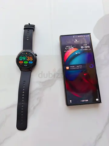 Used Huawei Mate XT smartphone with Huawei GT4 smartwatch - very good working condition