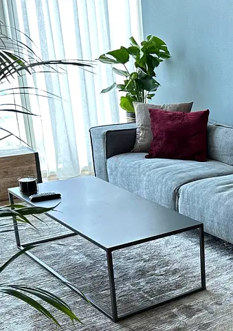 Modern Industrial Black Metal Coffee Table – Wood & Steel (now WS Living)