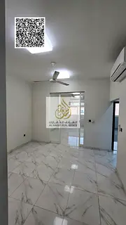 Apartment with one bedroom, a living room, and a separate majlis; annual rent; Ajman, Al Rawda 3.