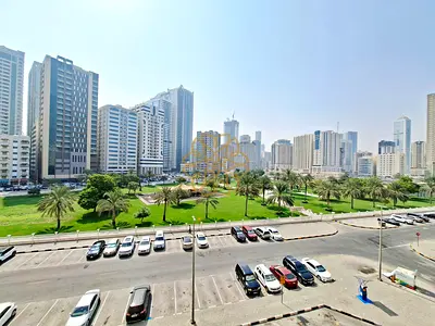 Park view big 3 bhk just 55k balcony maidroom with bathroom dinning area near safia park